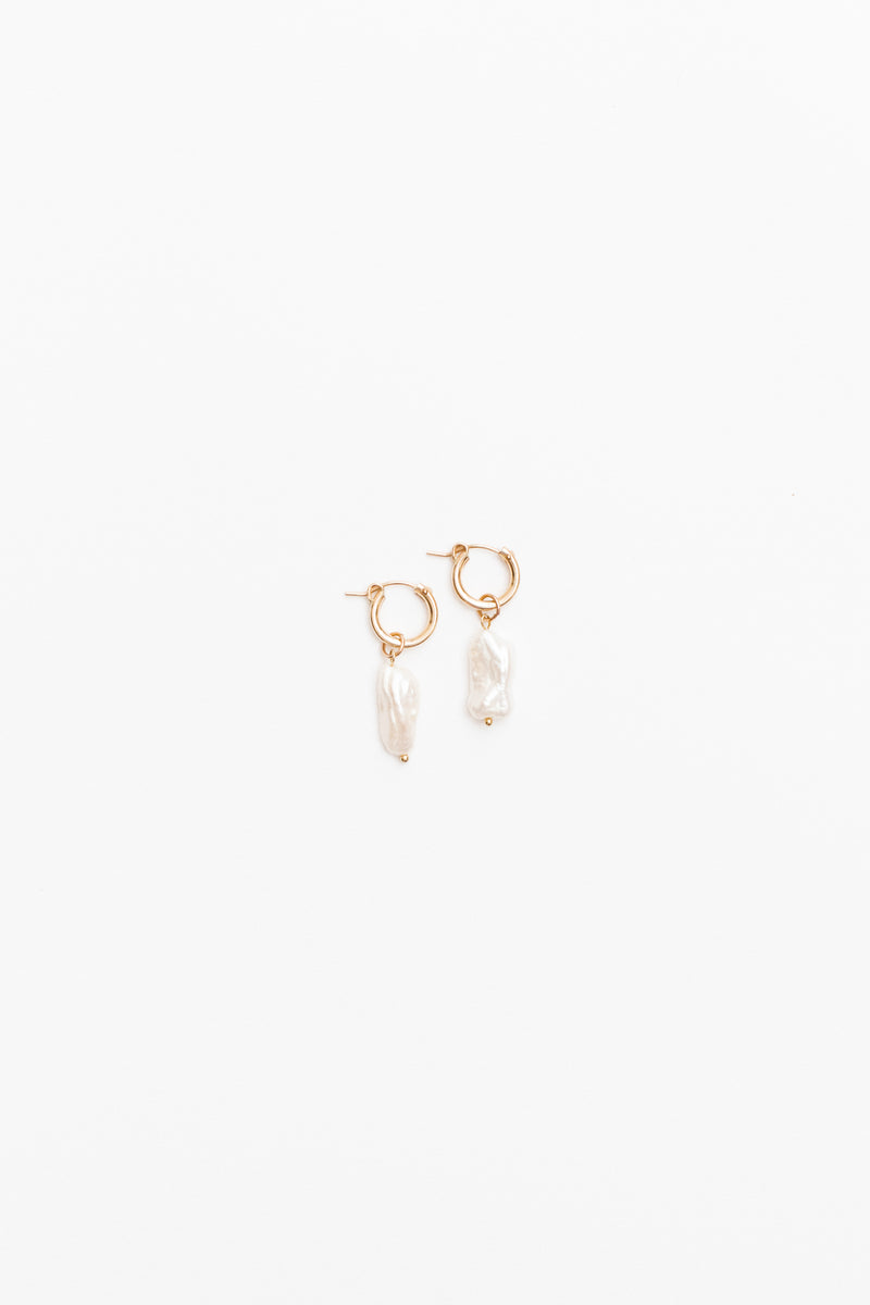Coastal Pearl Earrings – Our Spare Change