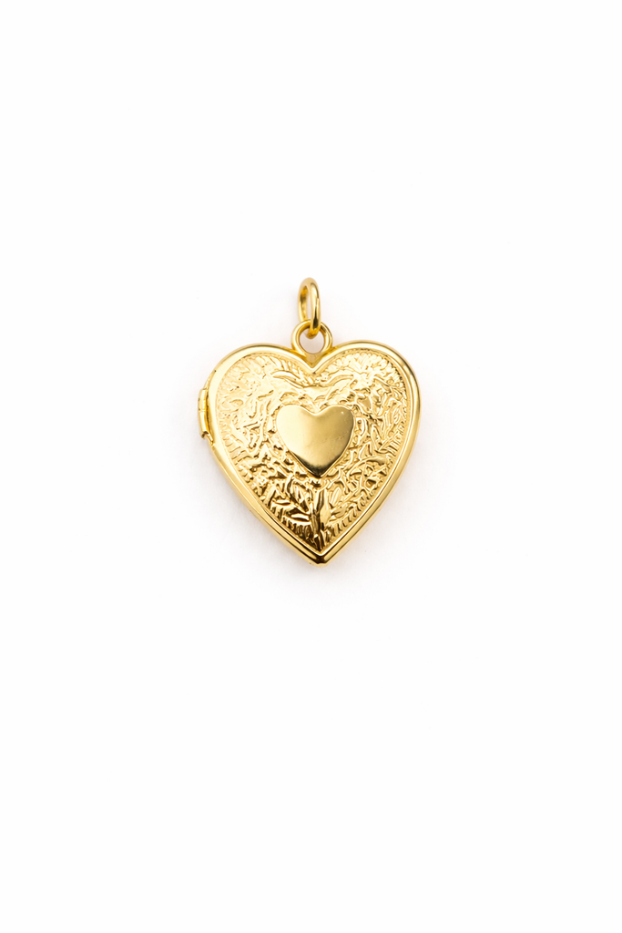 Vintage Heart Locket Pendant – Our Spare Change