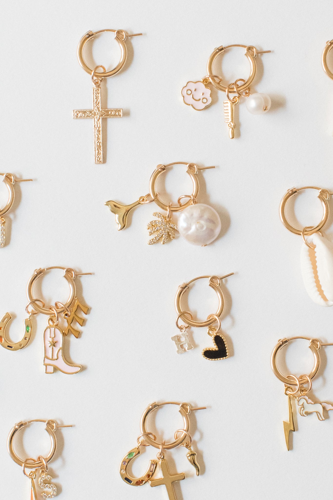 Build Your Own Charm Earrings