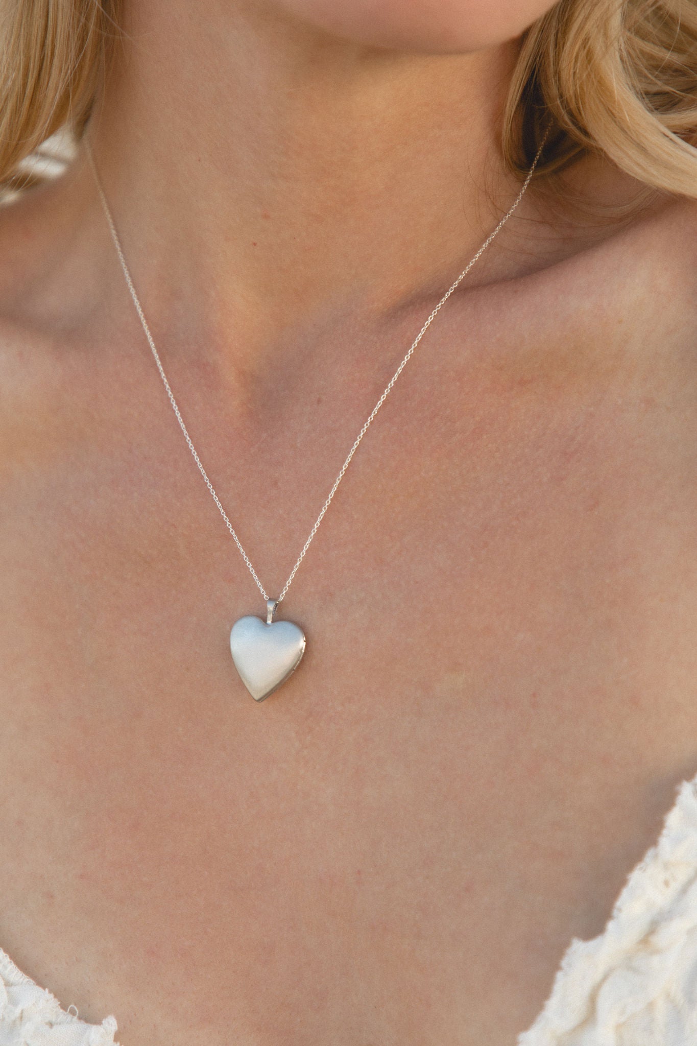 Silver Heart Locket – Our Spare Change