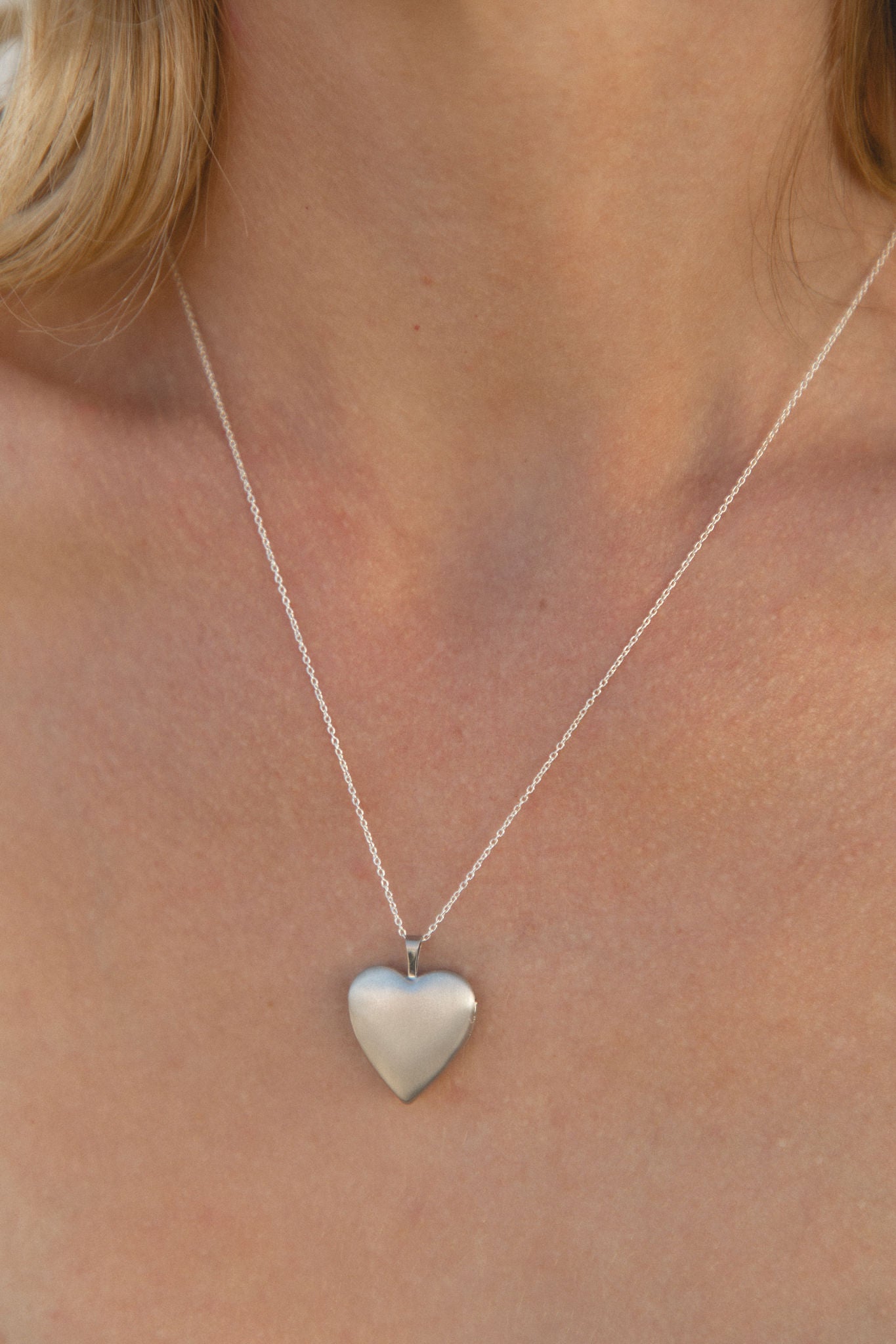 Silver Heart Locket – Our Spare Change