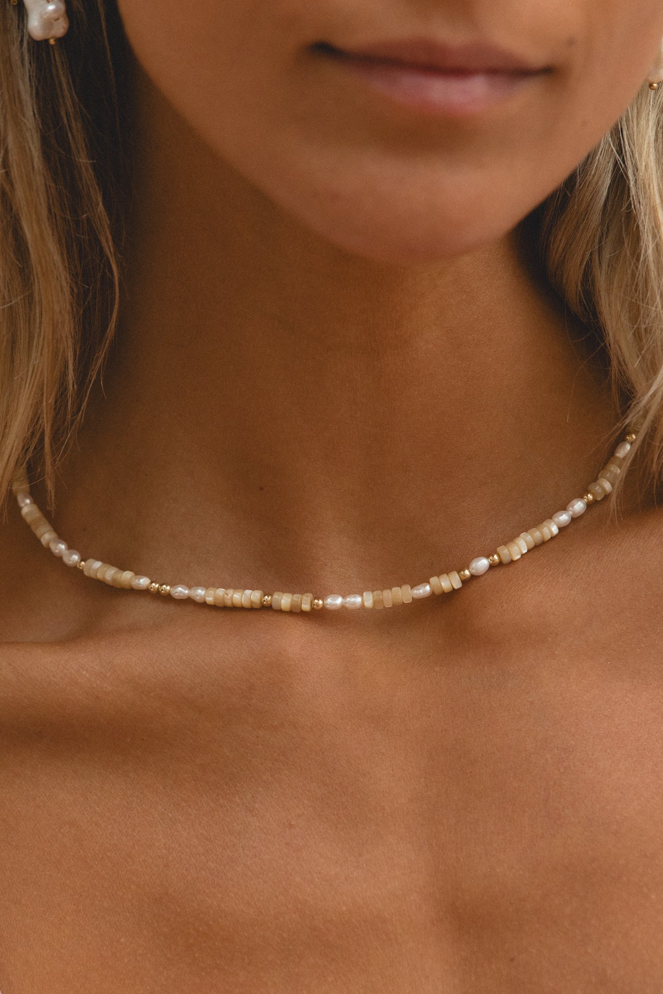 Coconut Beaded Necklace, Our Spare Change